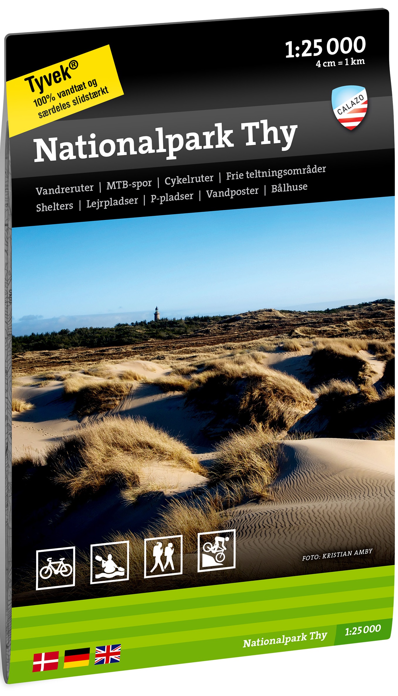 Online bestellen: Wandelkaart Terrängkartor DK Nationalpark Thy | Calazo