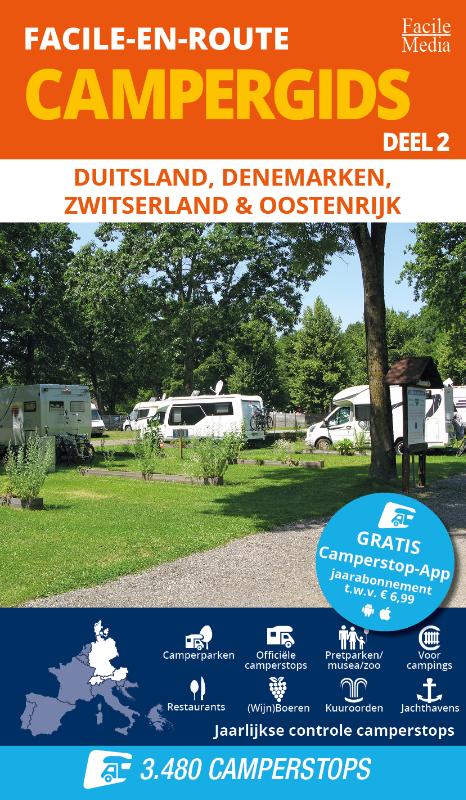 Online bestellen: Campergids Facile-en-Route campergids deel 2 | Facile Media B.V.