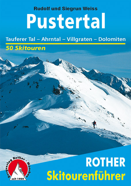 Tourskigids Skitourenführer Pustertal - Dolomieten | Rother de zwerver