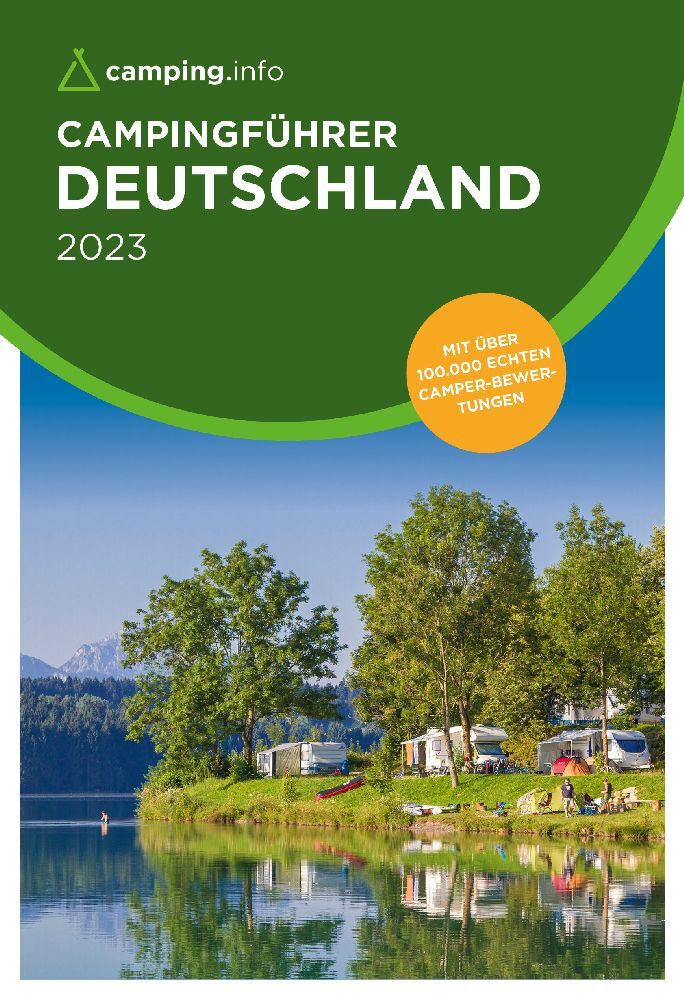 Online bestellen: Campinggids - Campergids Campingführer Deutschland 2023 - Duitsland | Camping info