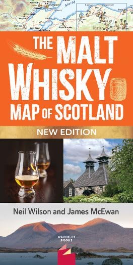 Wegenkaart - landkaart Malt Whisky…