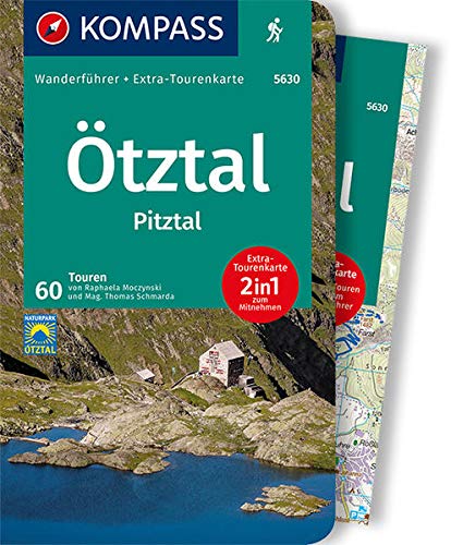 Online bestellen: Wandelgids 5630 Wanderführer Ötztal - Pitztal | Kompass