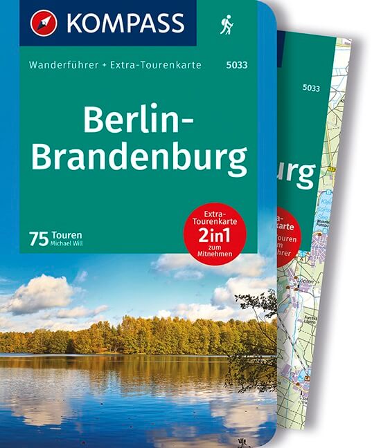 Online bestellen: Wandelgids 5033 Wanderführer Berlin - Brandenburg | Kompass