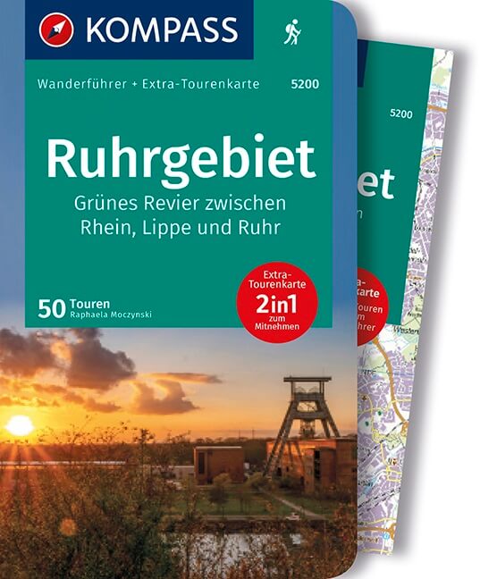 Online bestellen: Wandelgids 5200 Wanderführer Ruhrgebiet | Kompass