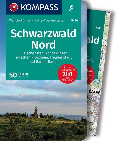 Wandelgids 5410 Wanderführer Wanderführer Schwarzwald Nord - Zwarte Woud noord | Kompass de zwerver