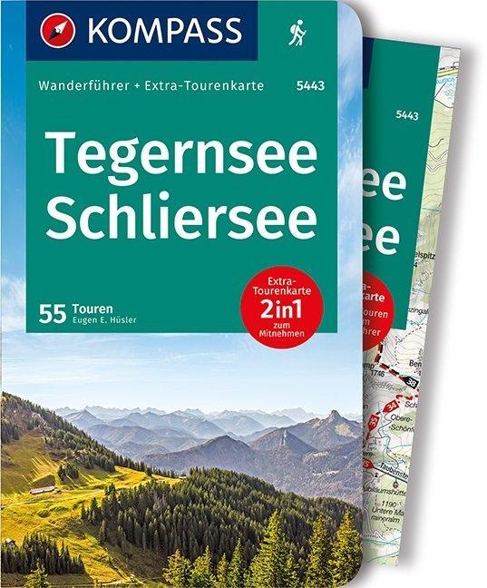Online bestellen: Wandelgids 5443 Wanderführer Tegernsee, Schliersee | Kompass
