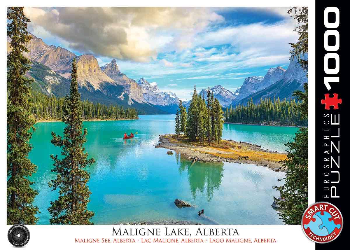 Online bestellen: Legpuzzel Maligne Lake Alberta - Canada | Eurographics