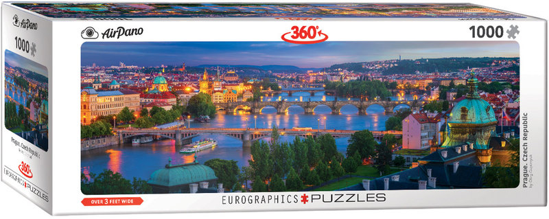 Online bestellen: Legpuzzel Praag Panorama | Eurographics