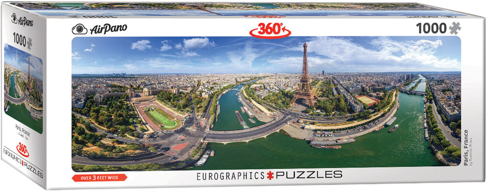 Online bestellen: Legpuzzel Parijs Panorama | Eurographics