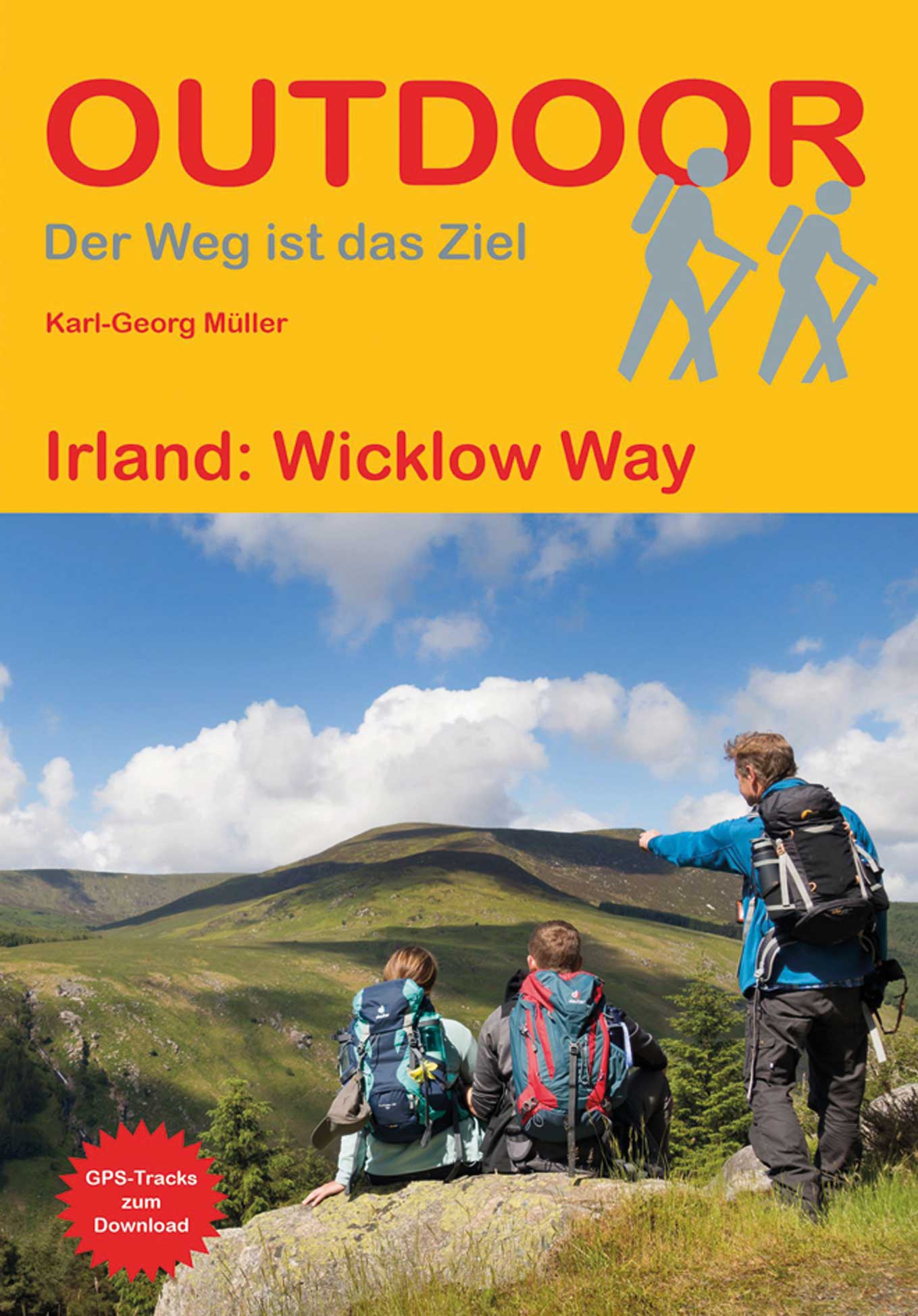 Online bestellen: Wandelgids Irland: Wicklow Way | Conrad Stein Verlag