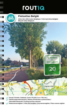 Online bestellen: Fietsatlas België - Atlas des véloroutes des Belgique | Falk