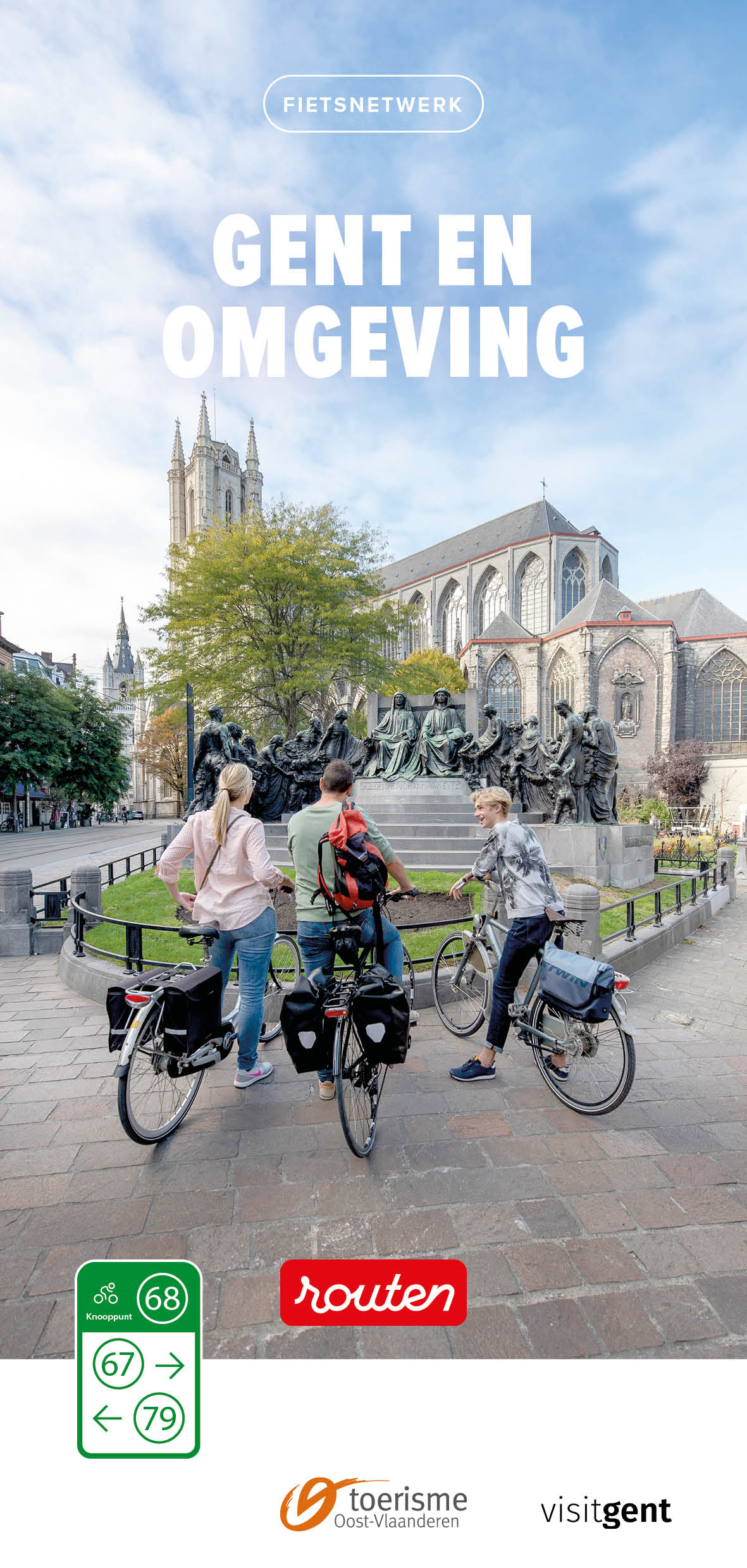 Online bestellen: Fietskaart Gent en omgeving | Tourisme Vlaanderen