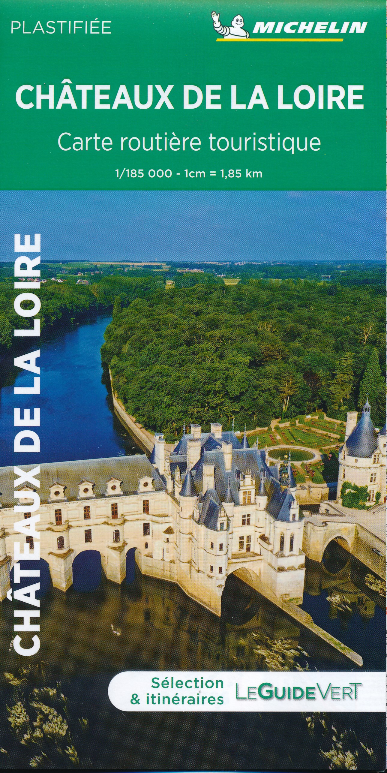 Online bestellen: Wegenkaart - landkaart 616 Chateaux de la Loire - Kastelen van de Loire | Michelin