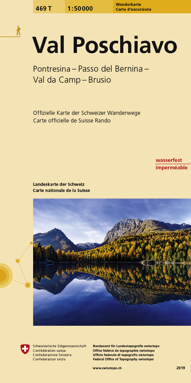 Wandelkaart 469T Val Poschiavo | Sw…
