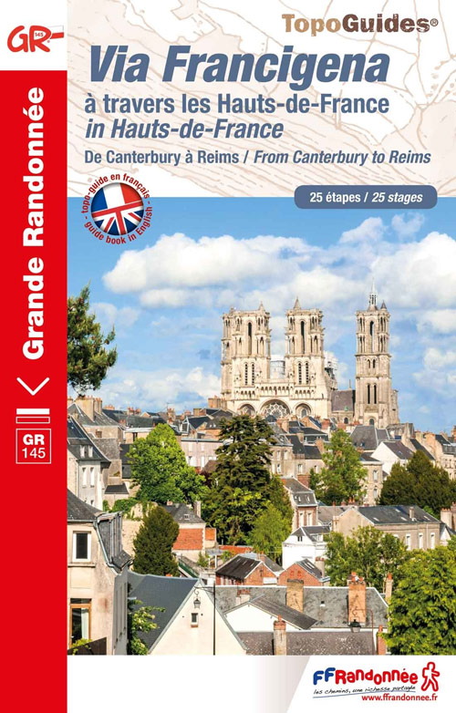 Online bestellen: Wandelgids 1450 GR145 Via Francigena à travers les Hauts-de-France | FFRP