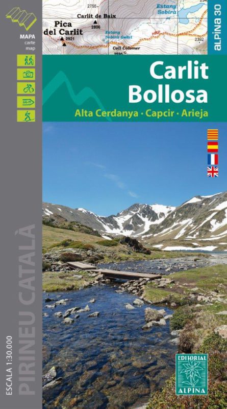 Online bestellen: Wandelkaart Carlit - Bollosa | Editorial Alpina