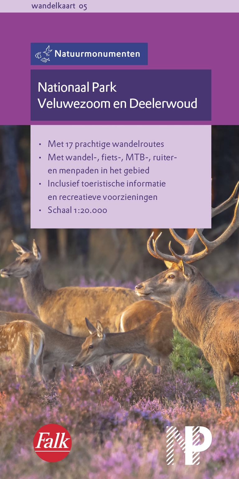 Online bestellen: Wandelkaart 05 Natuurmonumenten Nationaal Park Veluwezoom en Deelerwoud | Falk