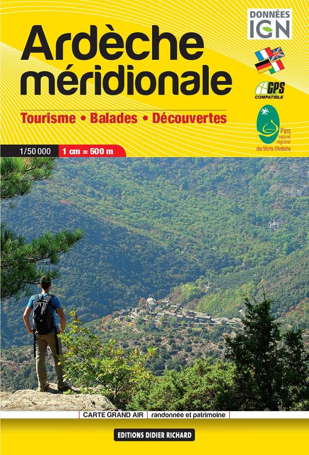 Wandelkaart Ardèche méridionale | D…