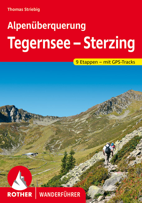 Wandelgids Alpenüberquerung Tegernsee - Sterzing | Rother de zwerver