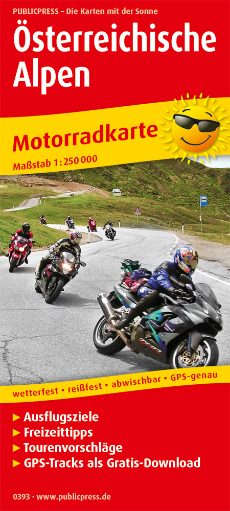 Wegenkaart - landkaart 393 Motorkar…