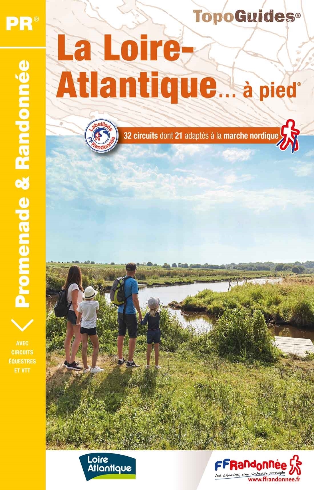Online bestellen: Wandelgids D044 Loire - Atlantique a pied | FFRP