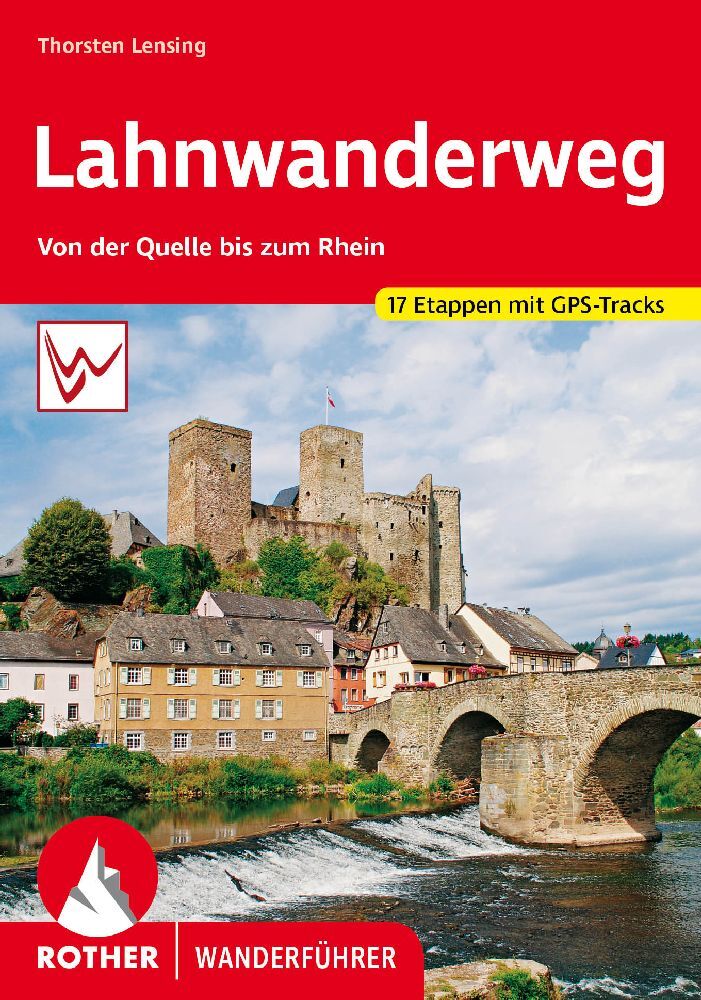 Online bestellen: Wandelgids Lahnwanderweg | Rother Bergverlag