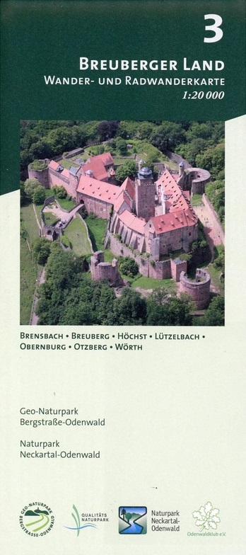 Online bestellen: Wandelkaart 03 Breuberger Land - Odenwald | Geo-Naturpark Bergstraße-Odenwald