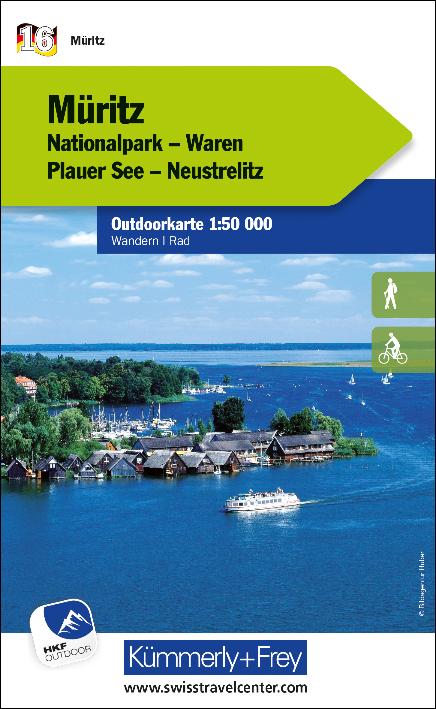 Wandelkaart 16 Outdoorkarte Müritz…