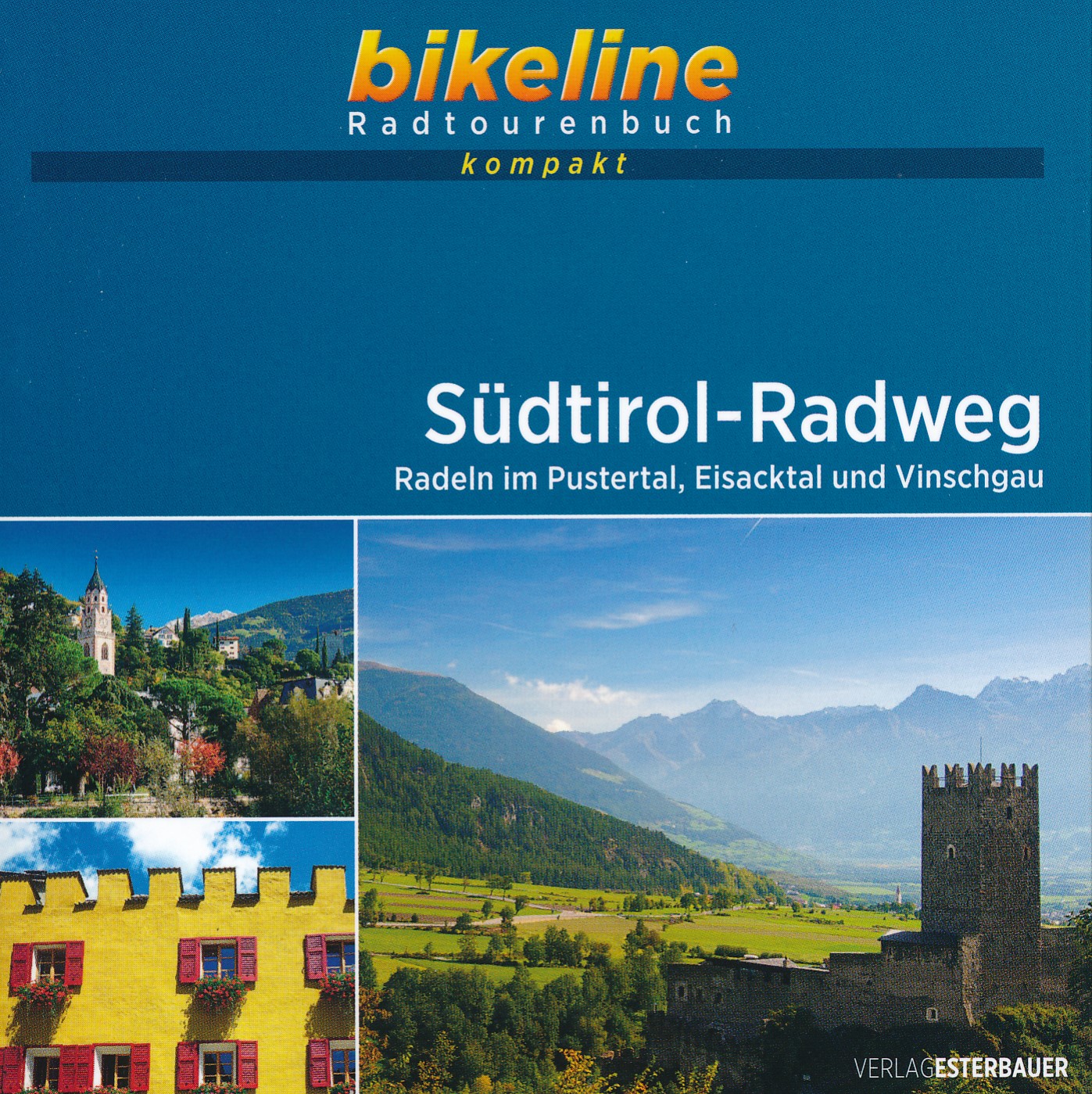 Online bestellen: Fietsgids Bikeline Radtourenbuch kompakt Südtirol - Radweg | Esterbauer