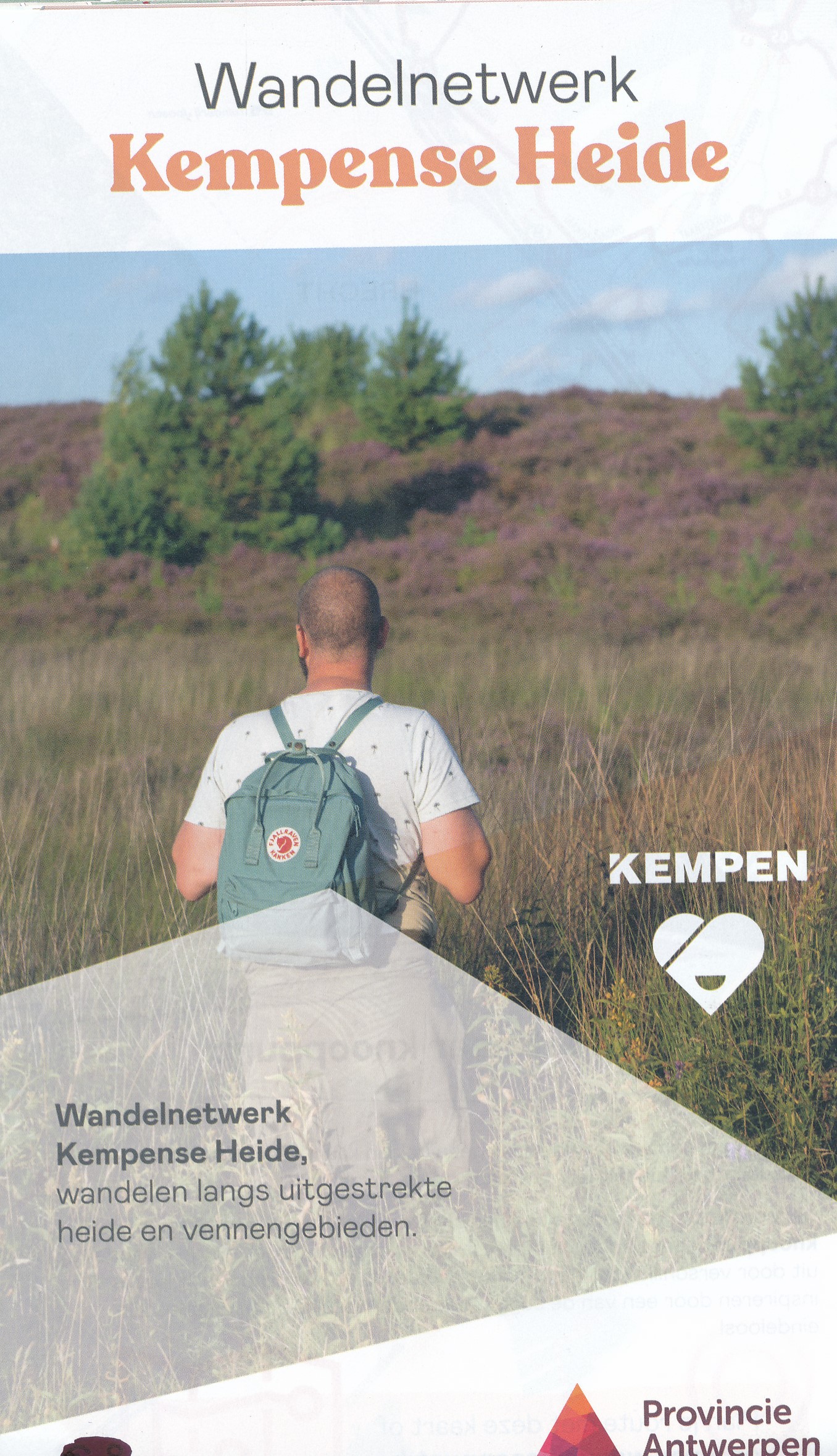 Online bestellen: Wandelknooppuntenkaart Wandelnetwerk BE Kempense Heide | Provincie Antwerpen Toerisme