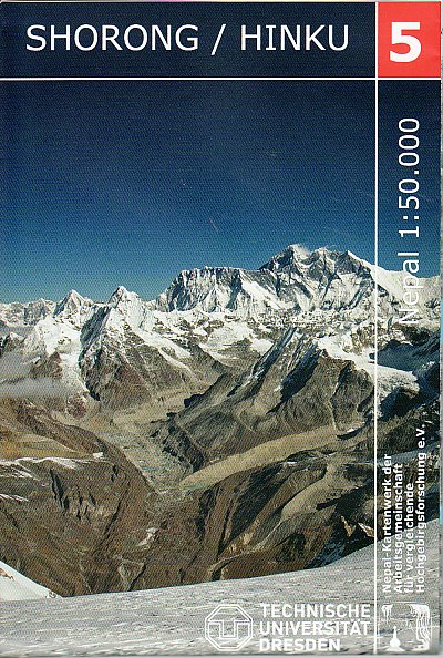 Online bestellen: Wandelkaart 05 Nepal Shorong - Hinku | Nepal Kartenwerk