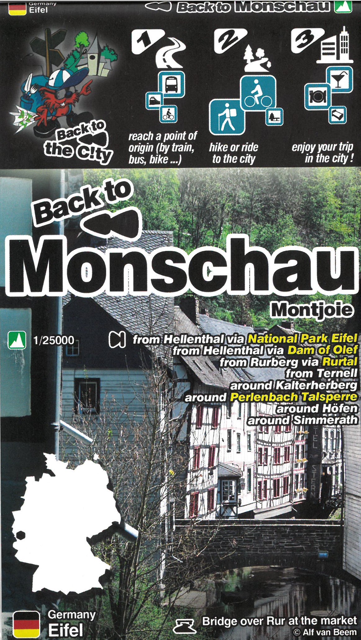 Online bestellen: Wandelkaart Monschau | Mini-Ardenne