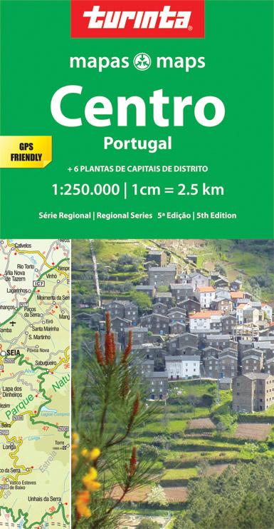 Online bestellen: Wegenkaart - landkaart 2 Centro Portugal - Beiras - Serra da Estrela | Turinta