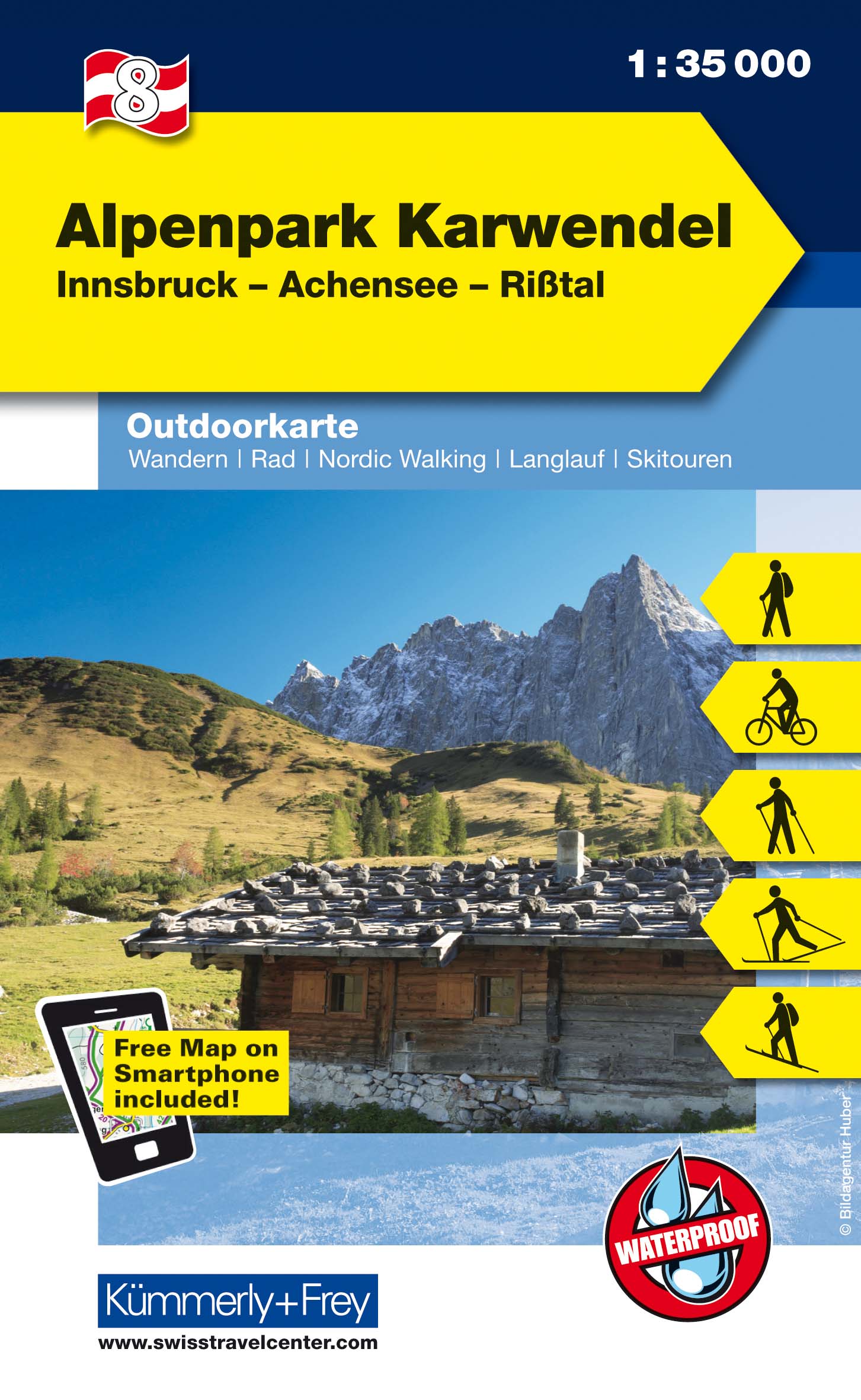 Wandelkaart 08 Outdoorkarte AT Natu…