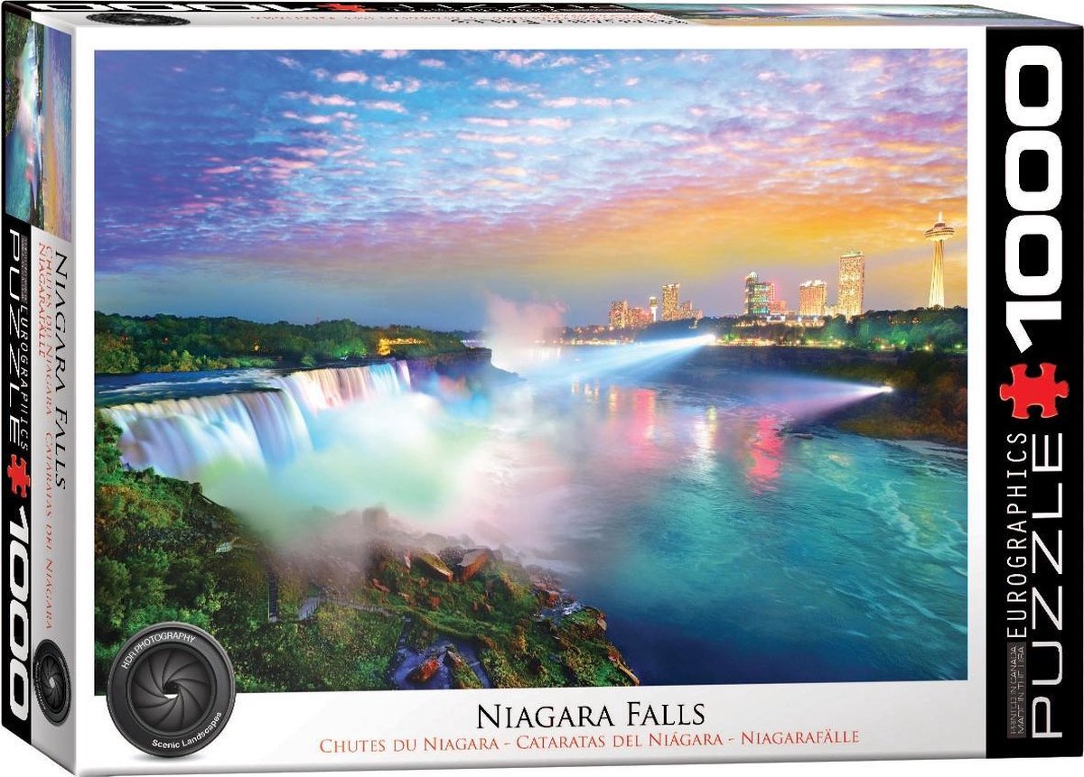 Online bestellen: Legpuzzel Niagara Falls - Niagara watervallen | Eurographics