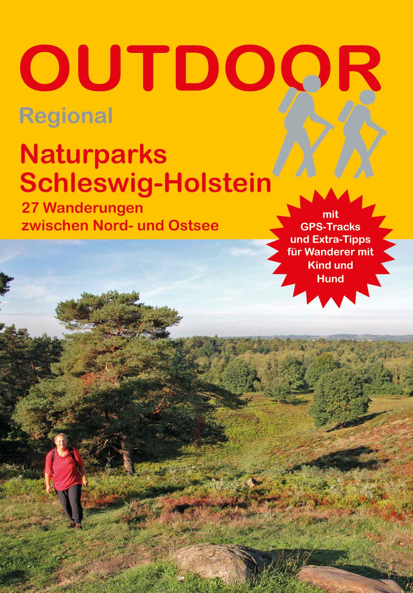Online bestellen: Wandelgids Naturparks Schleswig-Holstein | Conrad Stein Verlag