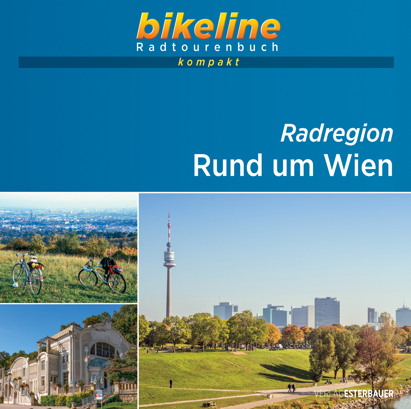Fietsgids Bikeline Radtourenbuch kompakt Rund um Wien – Wenen radregion | Esterbauer