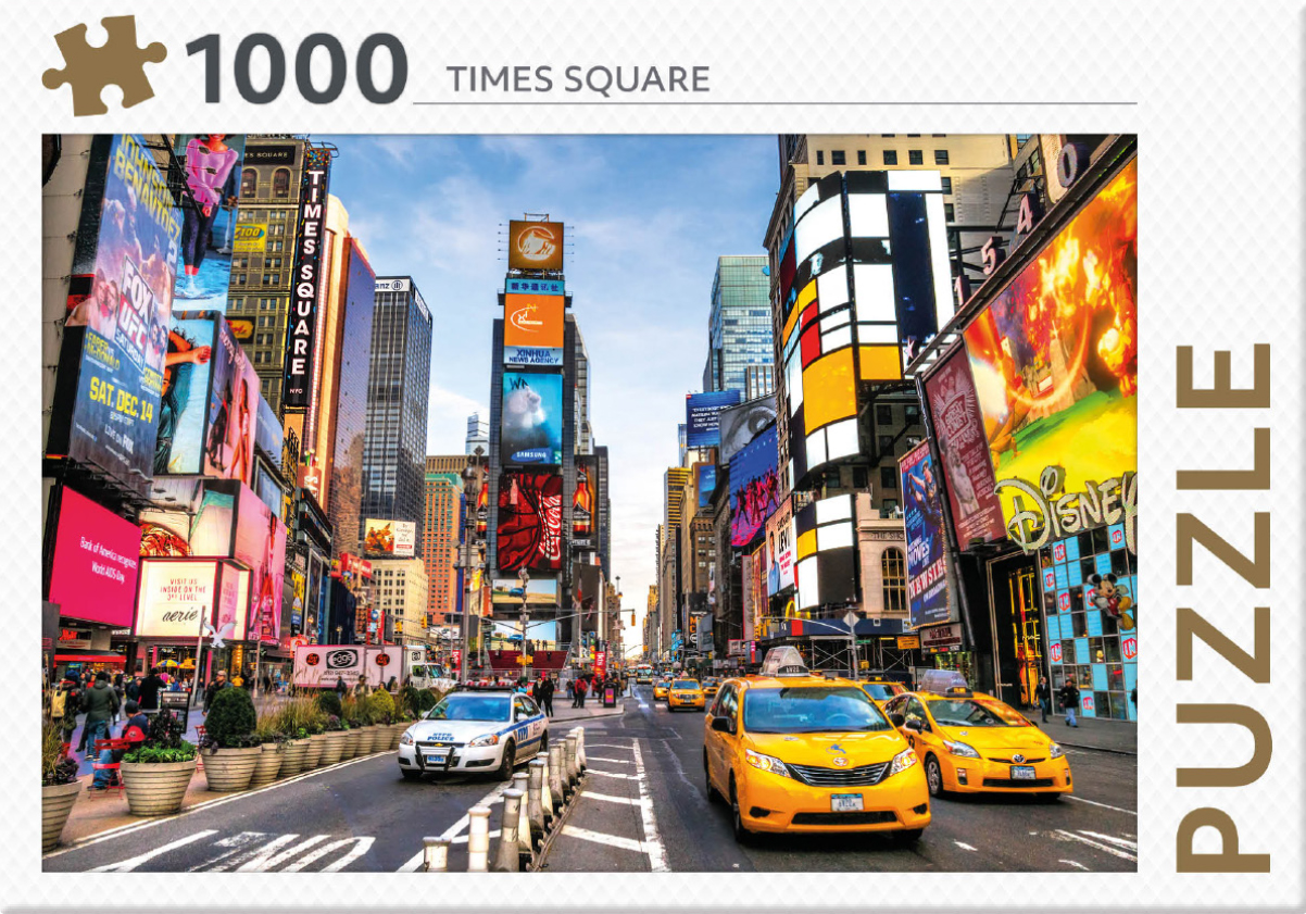 Online bestellen: Legpuzzel Times Square - New York | Rebo Productions