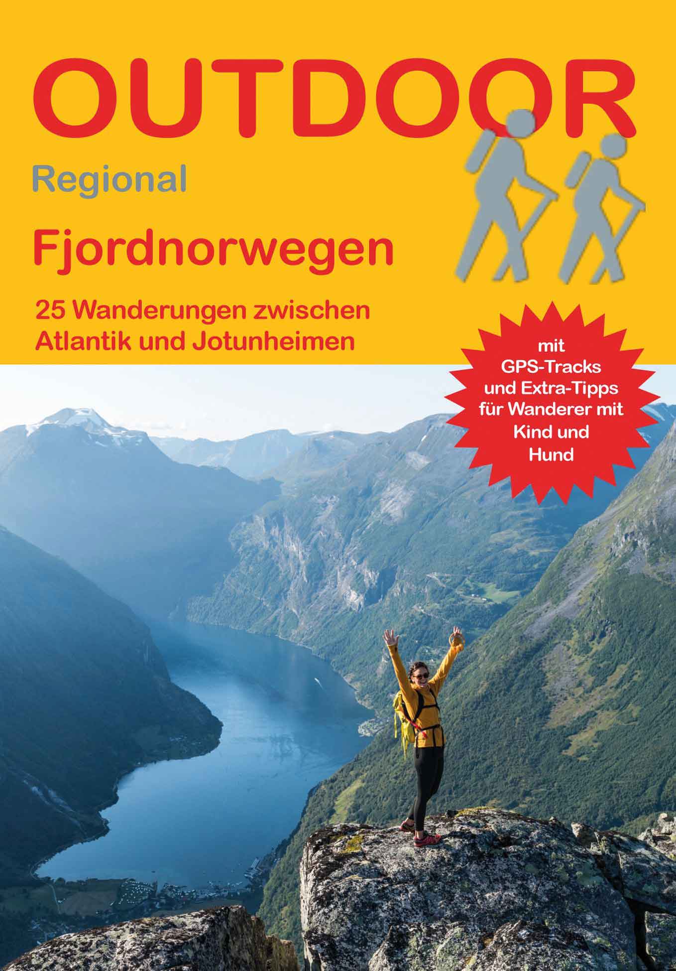 Online bestellen: Wandelgids Fjord-Norwegen | Conrad Stein Verlag