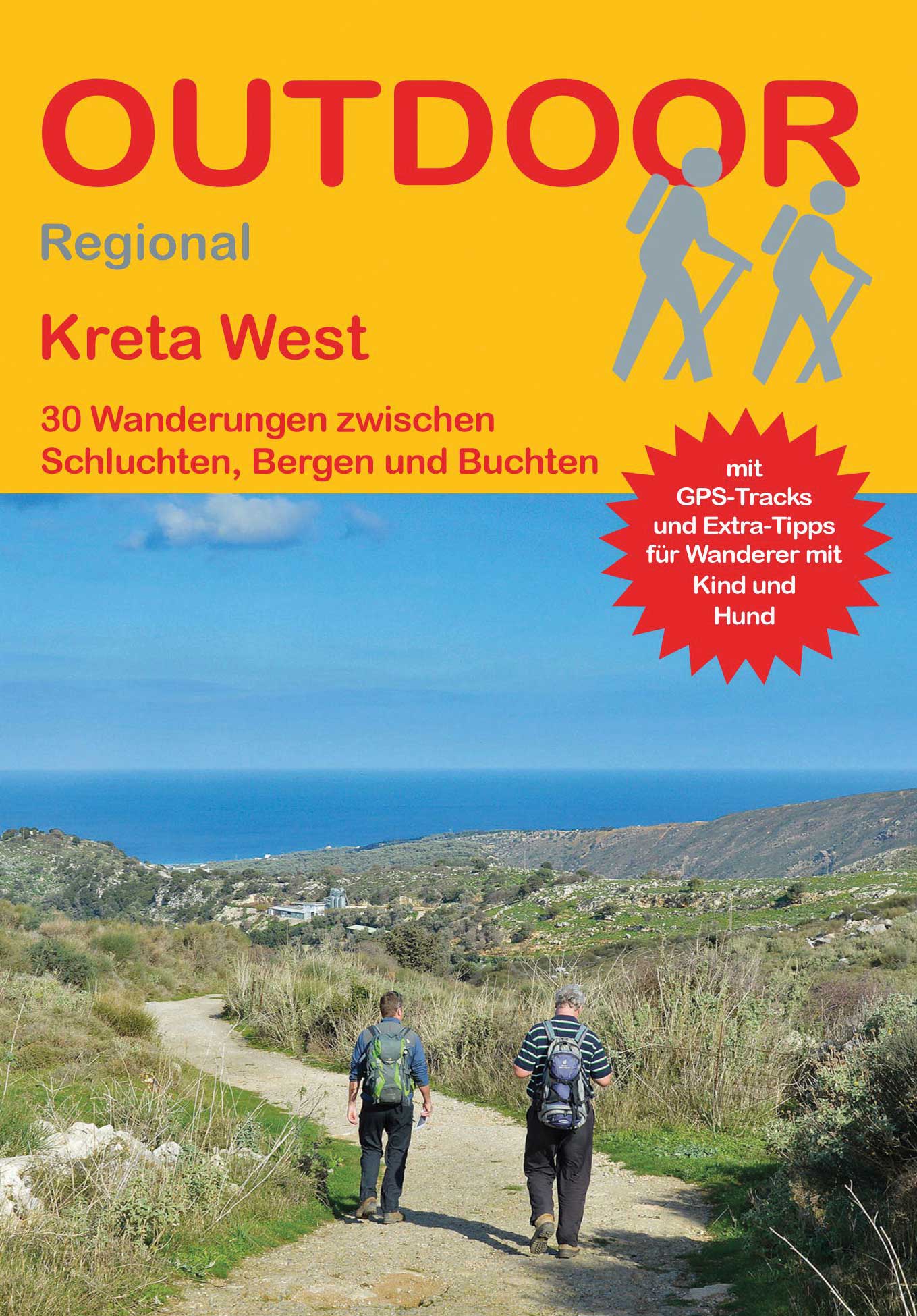 Online bestellen: Wandelgids Kreta West | Conrad Stein Verlag