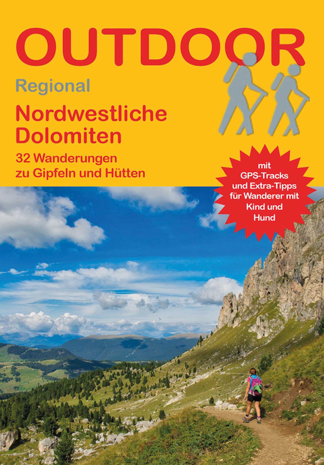 Online bestellen: Wandelgids Nordwestliche Dolomiten | Conrad Stein Verlag
