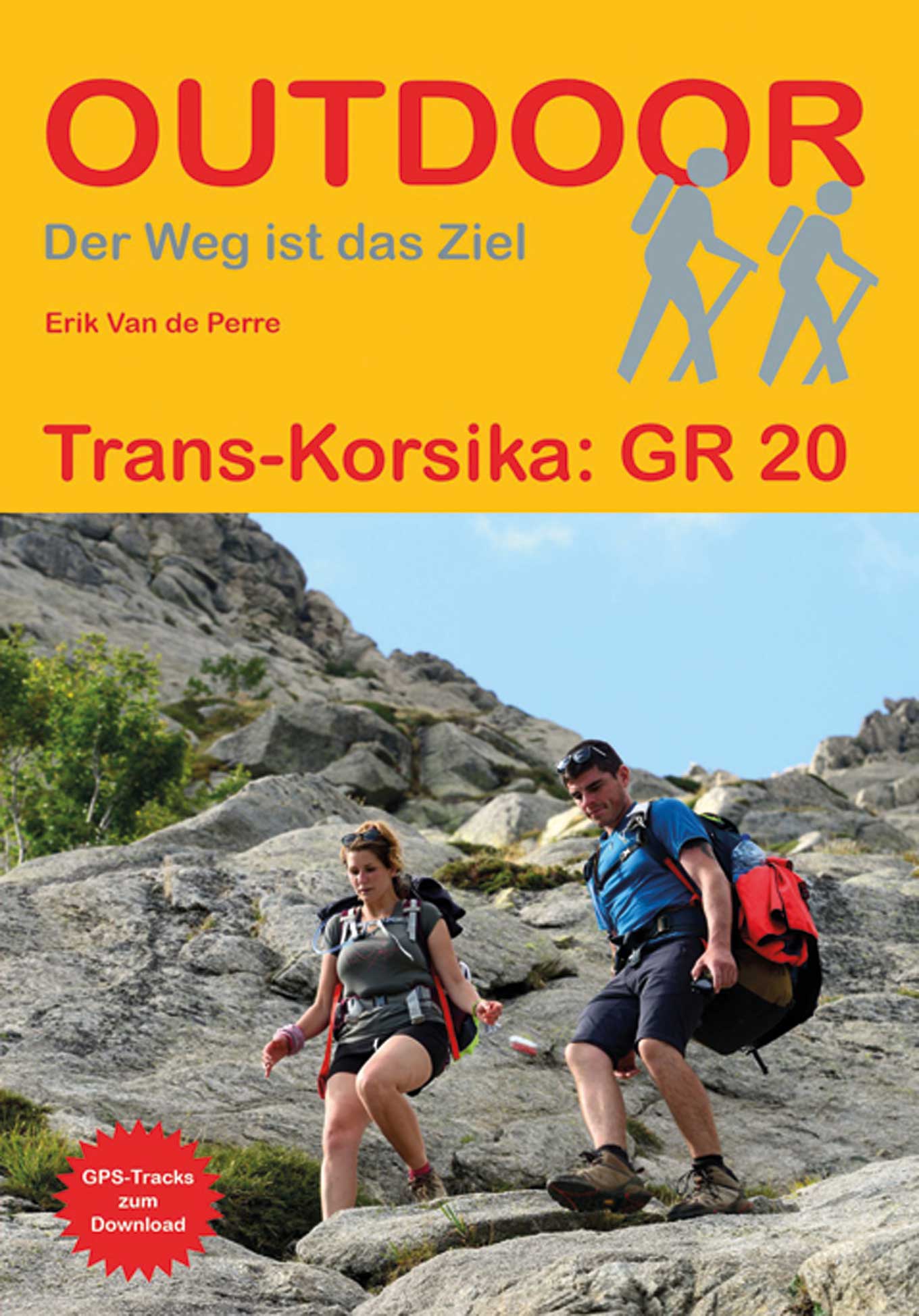 Online bestellen: Wandelgids Trans-Korsika: GR 20 | Conrad Stein Verlag