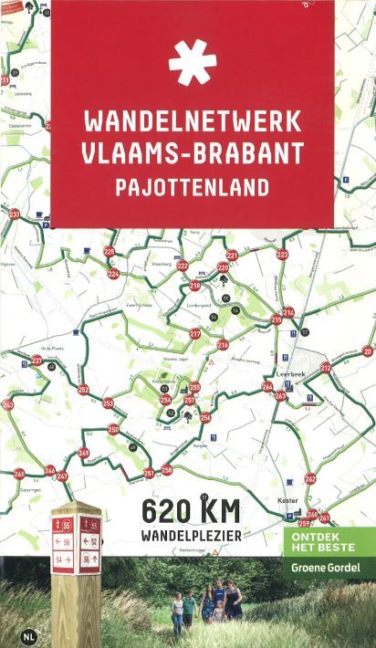Wandelkaart Wandelnetwerk BE Pajottenland | Toerisme Vlaams-Brabant de zwerver