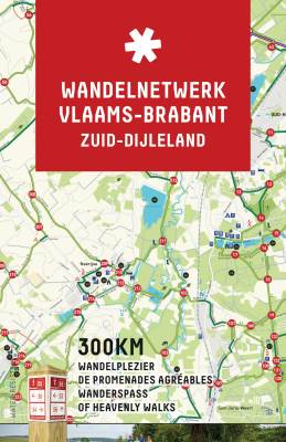 Wandelkaart Wandelnetwerk BE Zuid-Dijleland | Toerisme Vlaams-Brabant de zwerver