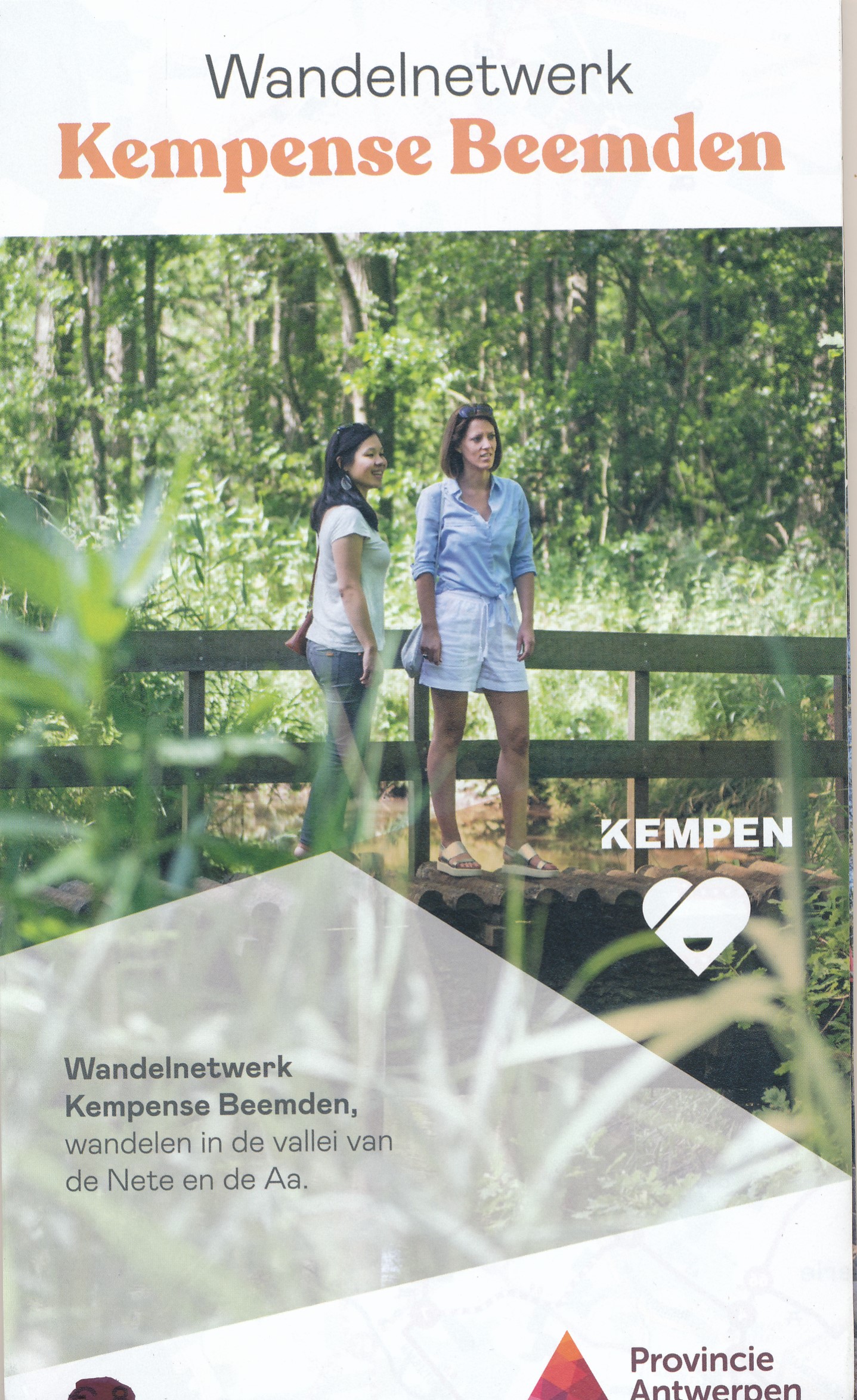Online bestellen: Wandelknooppuntenkaart Wandelnetwerk BE Kempense Beemden | Provincie Antwerpen Toerisme