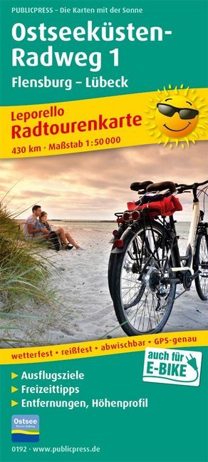 Online bestellen: Fietskaart Ostseeküsten-Radweg 1 | Publicpress