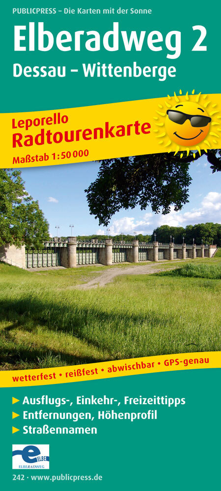 Fietskaart 242 Elberadweg 2 | Publicpress