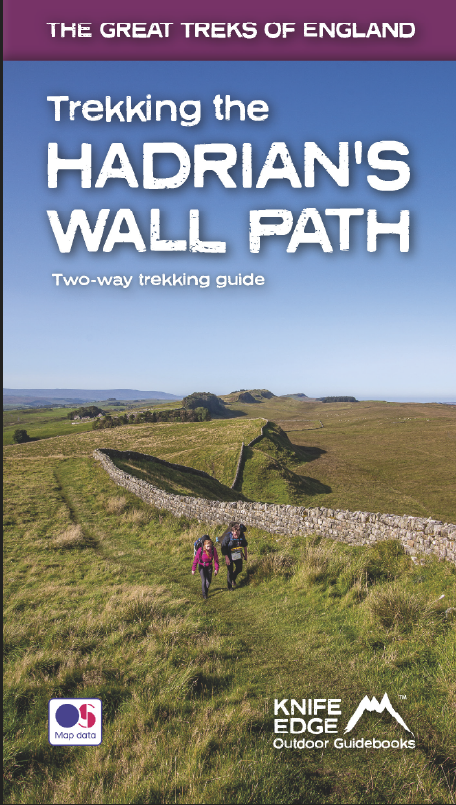 Online bestellen: Wandelgids Trekking the Hadrian's Wall Path | Knife Edge Outdoor