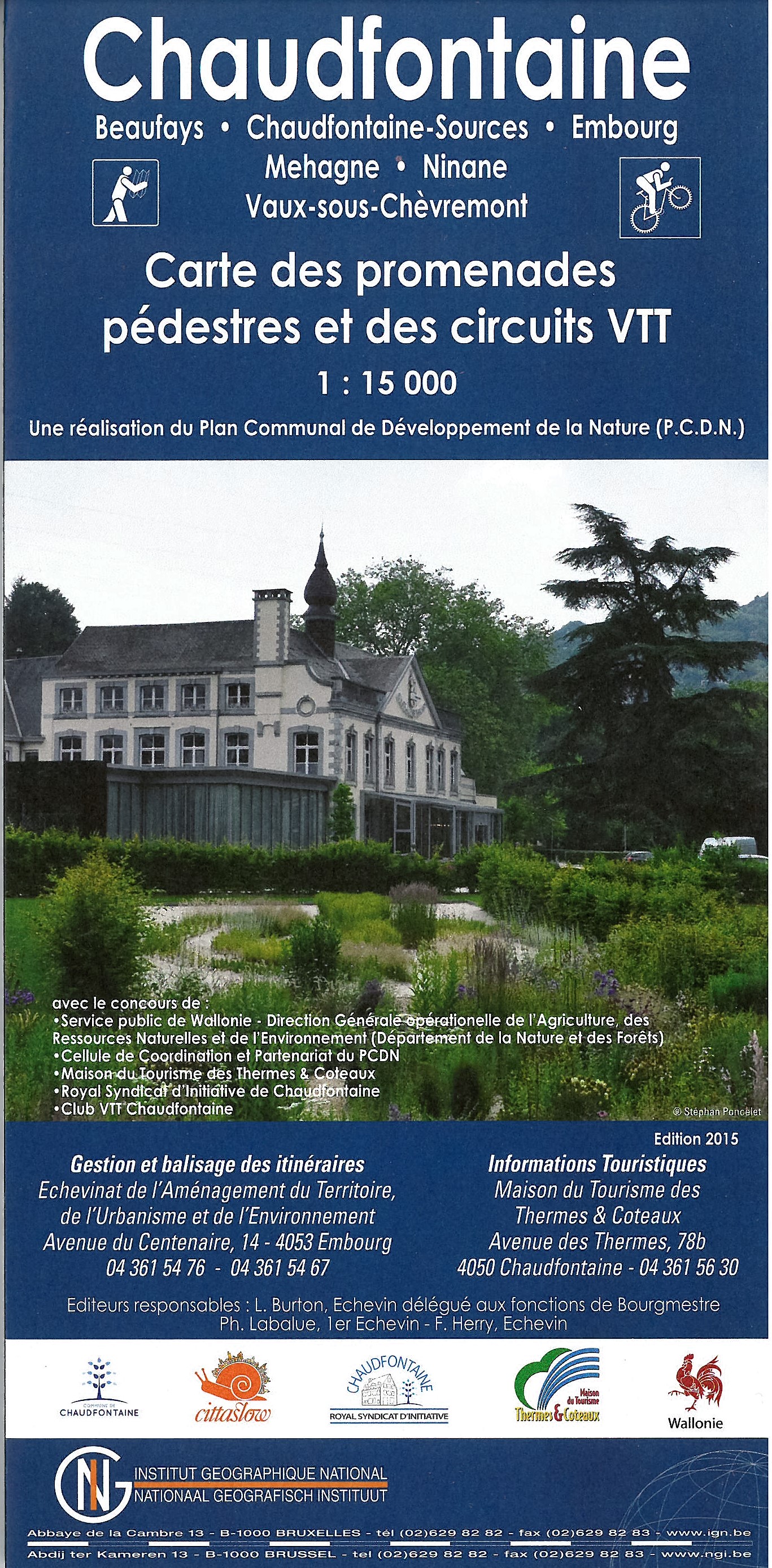 Wandelkaart 205F Chaudfontaine | NG…