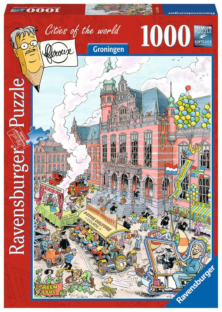Online bestellen: Legpuzzel Fleroux - Groningen, cities of the world | Ravensburger